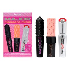 Major Mascara Minis - Mini volumizing, curling & lengthening mascaras Set, BENEFIT COSMETICS