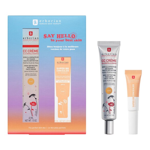 Kit CC Crème x Super BB Concealer - Το δίδυμο για τέλεια επιδερμίδα, Erborian