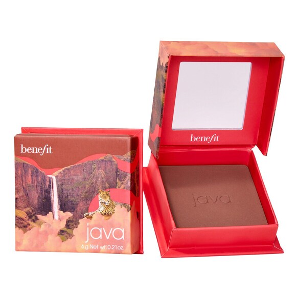 Java  WANDERful World Blush πούδρα ροζ ρουζ μόκα , BENEFIT COSMETICS
