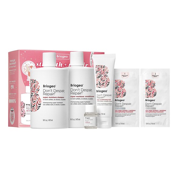 Don't Despair, Repair! - Strength + Repair Value Set for Dry + Damaged Hair set, BRIOGEO