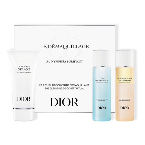 Makeup Removal with Water Lily - Cleansing Foam, Micellar Water, Makeup Remover, DIOR