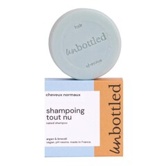 Naked Solid Shampoo - Solid shampoo for normal hair, Unbottled
