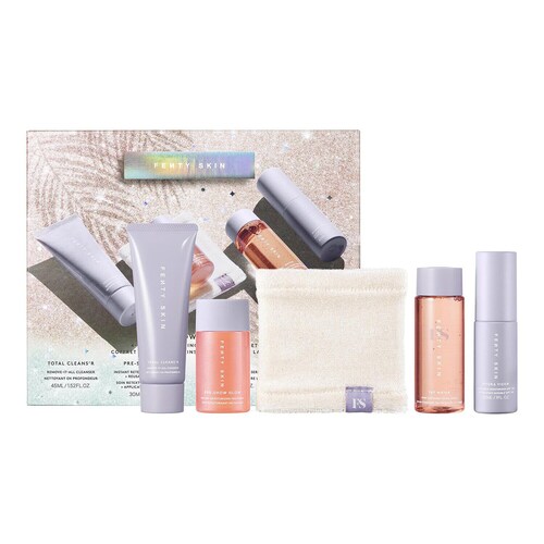 Fenty Skin – The Glow Around – 4-Piece Travel Skincare Set