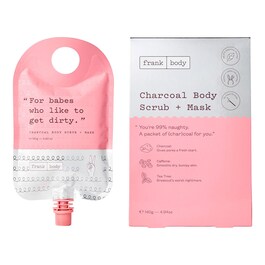 Charcoal Body Scrub and Mask
