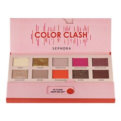 Color Clash - Palette of 10 eyeshadows, SEPHORA COLLECTION