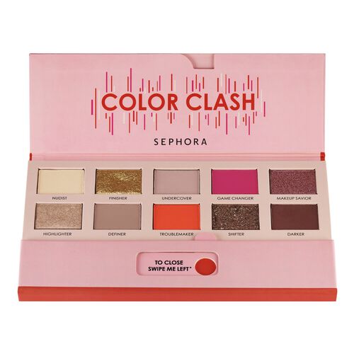 Sephora Collection - Color Clash - Palette of 10 eyeshadows