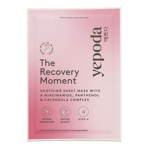 Yepoda Yepoda - The Recovery Moment - Καταπραϋντική υφασμάτινη μάσκα με νιασιναμίδη