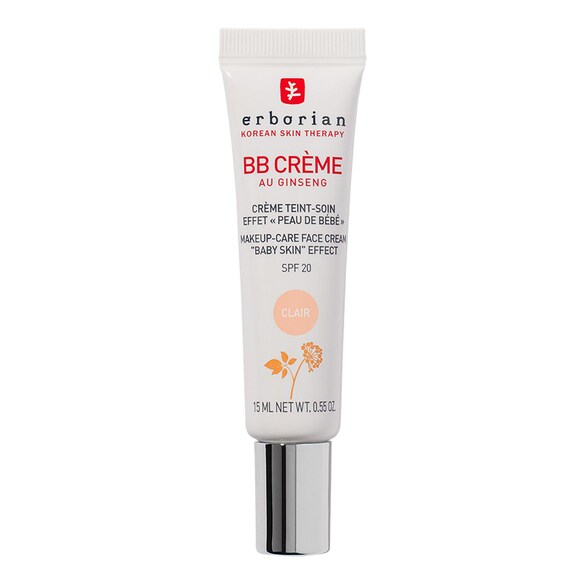 Ginseng BB Crème - Makeup-Care Face Cream Baby Skin Effect 15ml, ERBORIAN