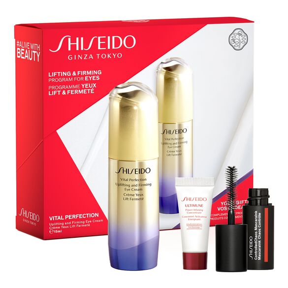 VITAL PERFECTION UPLIFTING AND FIRMING EYE CREAM SET Shiseido ≡ SEPHORA