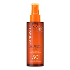  SUN BEAUTY - Fast Tan Optimizer Satin Dry Oil SPF50 150ml, LANCASTER