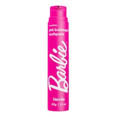 Fluoride + - Οδοντόκρεμα Barbie Pink Bubblegum, Hismile