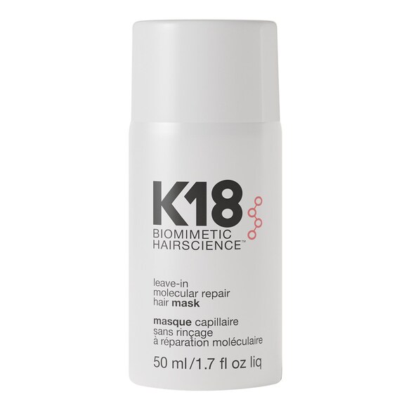 Leave-in Molecular Repair Hair Mask - ταλαιπωρημένα μαλλιά - Συσκευασία ταξιδίου, K18