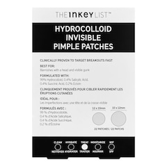 Hydrocolloid Invisible Pimple Patches - Επιθέματα για τα σπυράκια, The Inkey List