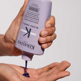 Blond Absolu Bain Ultra-Violet Σαμπουάν Με Μωβ Χρωστική Για Ξανθά Μαλλιά 