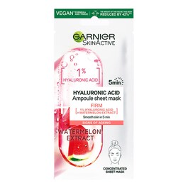 Garnier Firming Mask with 1% Hyaluronic Acid & Watermelon image