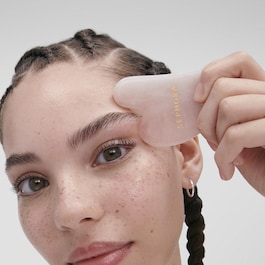 Gua Sha Quartz Rose - Για το λαιμό και το πρόσωπο