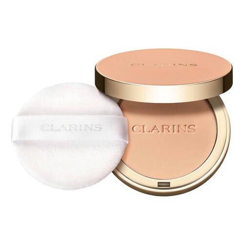 Clarins – Ever Matte Compact Powder – Infused with peach tree milk