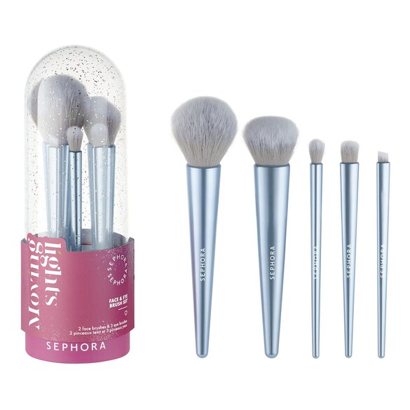 Moving Lights - Σετ Πινέλων για Πρόσωπο και Μάτια, Sephora Collection