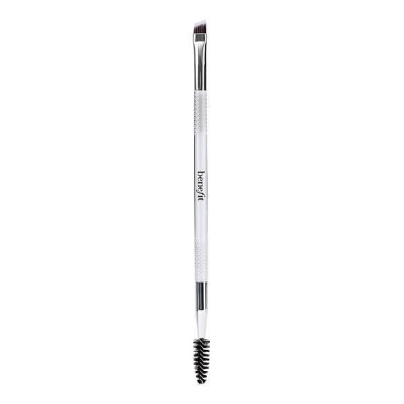 Dual-ended Angled Eyebrow Brush - Eyebrow brush & blending spoolie, Benefit Cosmetics