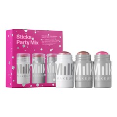 Sticks Party Mix - Τριάδα ρουζ + highlighters σε κρέμα, Milk Makeup