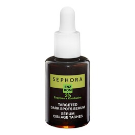 Targeted dark sports serum - for Face & Neck with 3% Kombucha + Enzymes