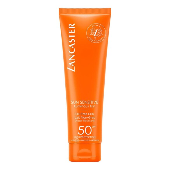 Lancaster Sun Sensitive Oil-Free Milk  SPF 50, Lancaster