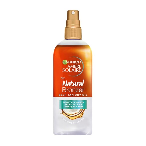 Ambre Solaire Natural Brozner Self Tan Biphase Oil, GARNIER