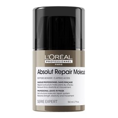 Absolut Repair Molecular Leave-in - Μάσκα Mοριακής Eπανόρθωσης, L'Oréal Professionnel