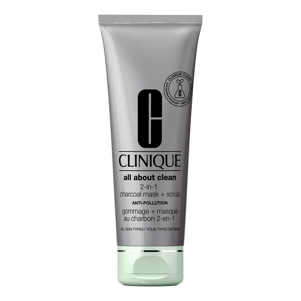 All About Clean™ 2-in-1 Charcoal Mask + Scrub, CLINIQUE