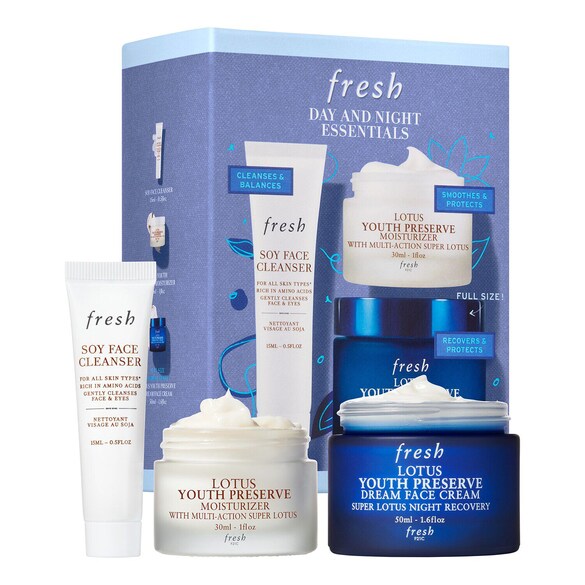 Day and Night Essentials - Radiant Skincare Set, FRESH
