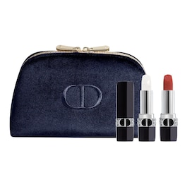 Rouge Dior Set - Lip Balm, Lipstick and Dior Pouch image