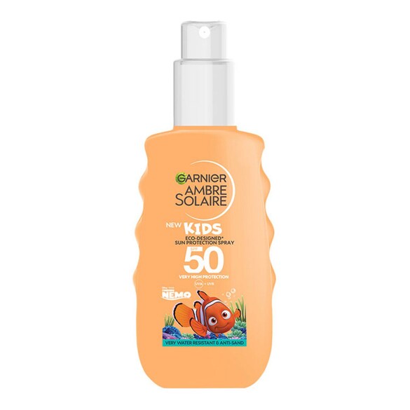 Garnier -  Ambre Solaire - Kids Classic Spray Sun Cream SPF50+ 150ml, GARNIER
