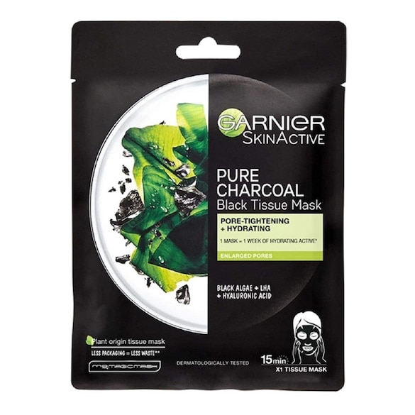 Skin Active Charcoal Tissue Mask, GARNIER