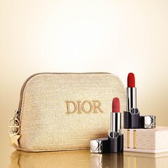 Rouge Dior Set- 2 Lipsticks and Dior Pouch, DIOR