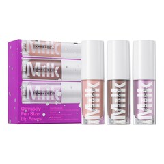 Odyssey Fun Size Lip Faves - Σετ γκλος με λάδι Odyssey συσκευασία ταξιδίου, Milk Makeup
