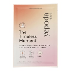 The Timeless Moment – Υφασμάτινη μάσκα αντιγήρανσης με πεπτίδια, YEPODA