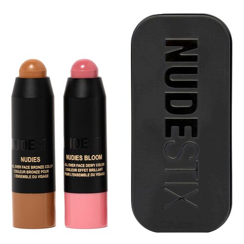 Nudestix - Pink Blush & Nude Bronze - Mini Cream stick Kit