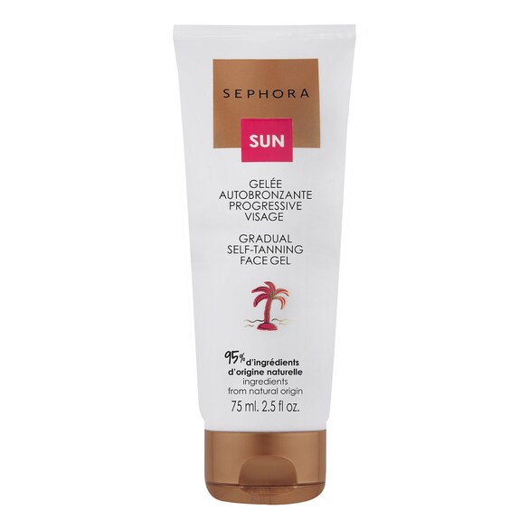 Golden glow self-tanning face gel, Sephora Collection