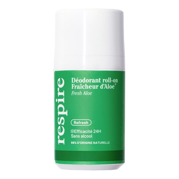Deodorant Roll-on - Fresh Aloe 24H Efficiency Deodorant, Respire