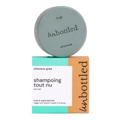 Naked Solid Shampoo - Solid shampoo for oily hair, UNBOTTLED