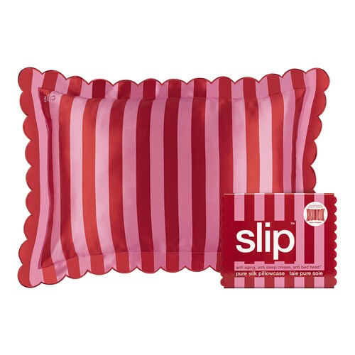 Slip Slip - μαξιλαροθήκη slip καθαρό μετάξι με κυματιστό περίγραμμα - queen