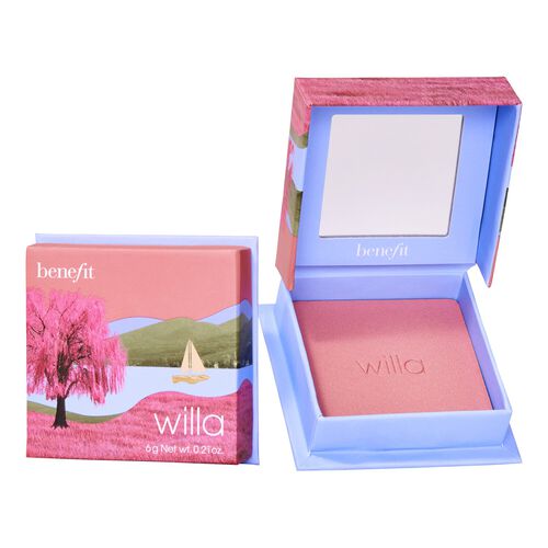 Benefit Cosmetics - Willa WANDERful World Blush πούδρα - απαλό ρουζ neutral τριαντάφυλλου