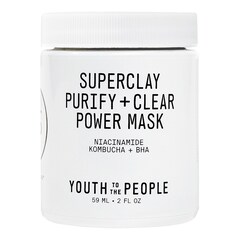 Superclay Purify + Clear Power Mask, YOUTH TO THE PEOPLE