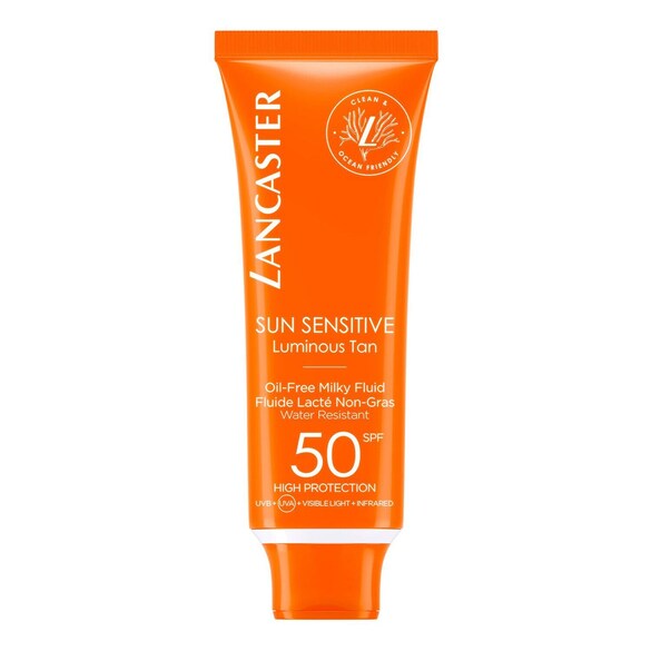 Lancaster Sun Sensitive Oil-Free Milky Fluid SPF 50, Lancaster