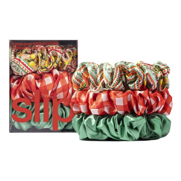 Pure Silk Large Scrunchies, Slip