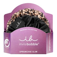 Sprunchie Slim Premium Leo is the New Black Hair Scrunchies, INVISIBOBBLE