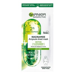 Garnier Detox Mask with 2% Niacinamide & Kale image