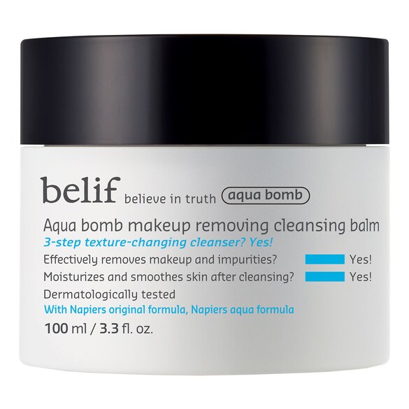 Aqua bomb makeup removing cleansing balm, Belif