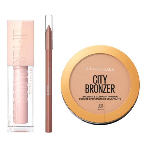 Maybelline - Gloss N' Bronze Essentials Set