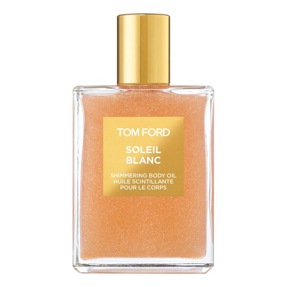 Soleil Blanc Shimmering Body Oil Rose Gold, TOM FORD